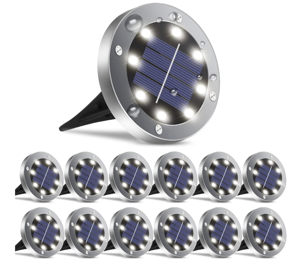 4pk solar garden lights 9+ 12pk solar ground lights 14+ Hanging